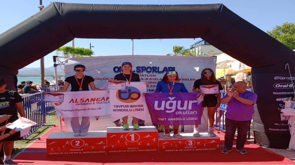 Okullar Arası Gençler Triatlon Türkiye Şampiyonasında Derecemiz